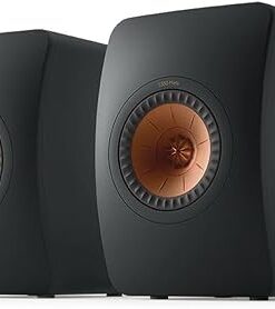 KEF LS50 Meta Passive Bookshelf Speakers - Pair (Carbon Black)