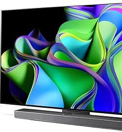 LG C3 Series 65-Inch Class OLED evo Smart TV OLED65C3PUA, 2023 - AI-Powered 4K, Alexa Built-in Sound Bar C 3.1.3ch Perfect Matching for OLED C TV with IMAX Enhanced and Dolby Atmos
