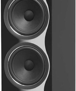 Bowers & Wilkins 703 S2 Floorstanding Speaker - High-Performance Tower Speaker, Aerofoil Woofers with Flowport Technology & Carbon Dome Tweeter, Gloss Black