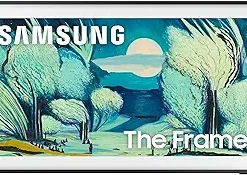 Samsung 65-Inch Class The Frame LS03F 4K QLED Smart TV (2025 Model) Modern Frame Design, NQ4 AI Gen2 Processor, Art Mode, Artful Picture Quality, Samsung Vision AI, Alexa Built-in